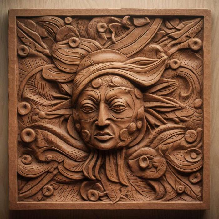 Patterns and decorations (stl sgraffito 2, PATTERN_1146) 3D models for cnc